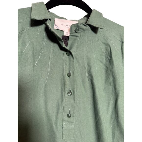 Tuckernuck Pomander Place Polly Mini Dress in Green NWT Sz. XS - Picture 3 of 9